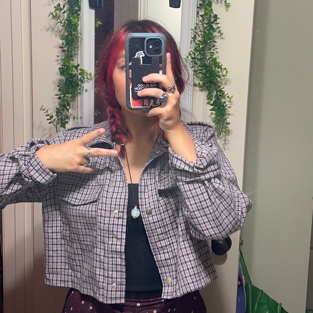 wild fable plaid jacket